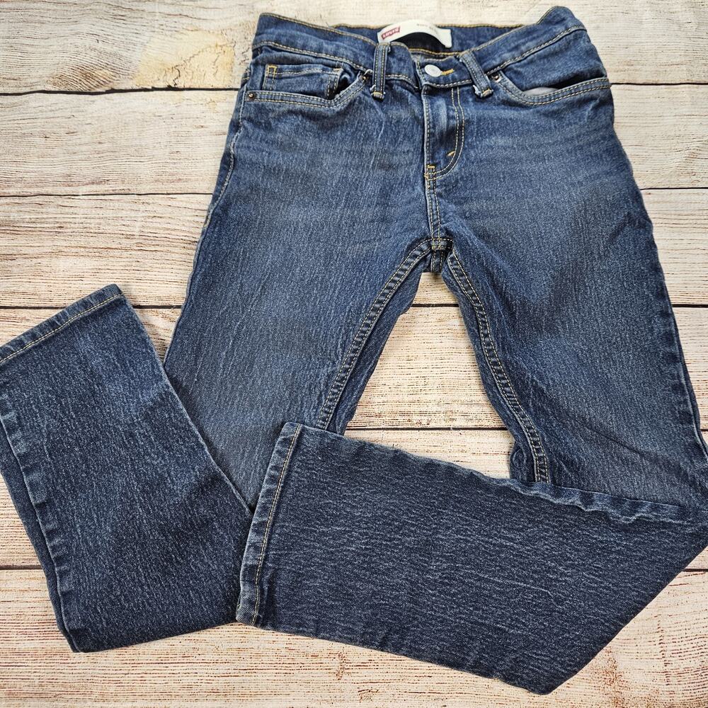 Levi's 511 Boy's Jeans Youth Size 14 Reg 27x27 Slim Straight Denim Pants